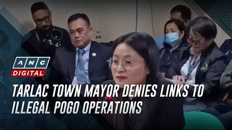 Tarlac mayor denies involvement in POGO scam hub operations.
